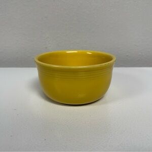Vtg Fiesta Ware Yellow Gusto Bowl 6 inches HLC USA Fiestaware Soup Salad Cereal